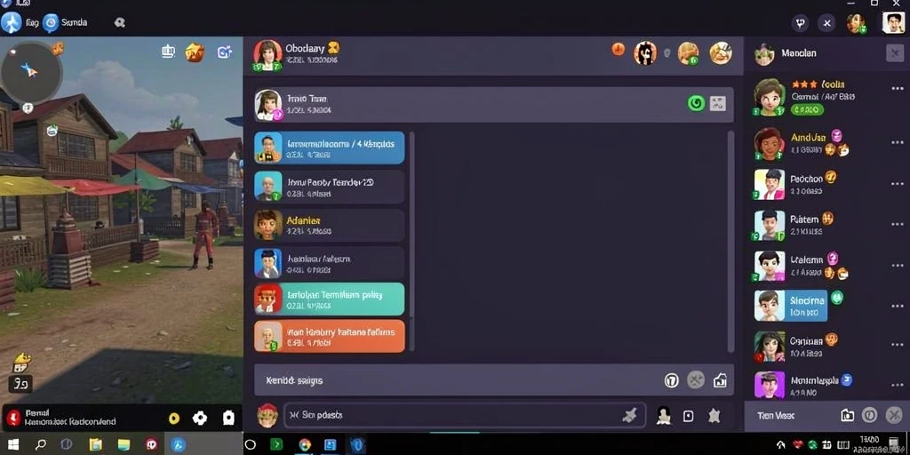 Screenshot menunjukkan karakter utama dalam misi galaksi.