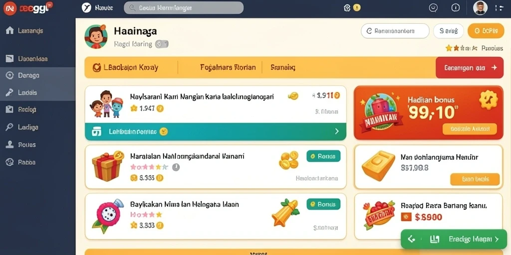 Tampilan antarmuka yang menarik dan mudah digunakan.