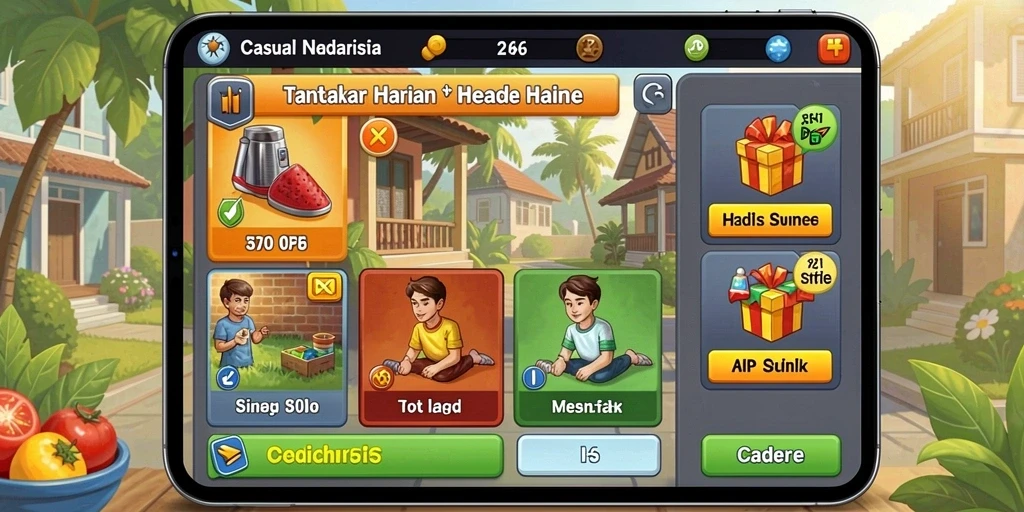 Tampilan antarmuka yang menarik dan intuitif.