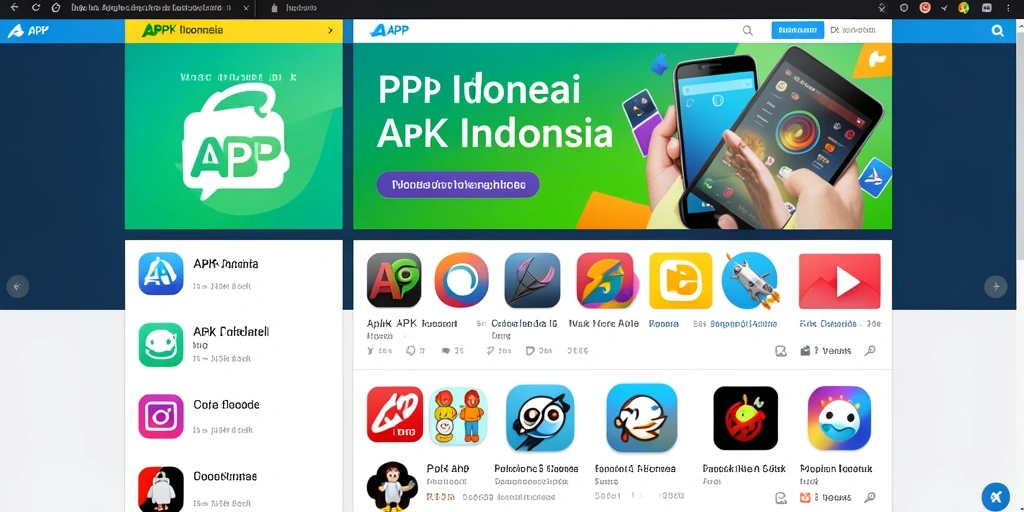 Tampilan awal game yang menarik dan penuh warna.