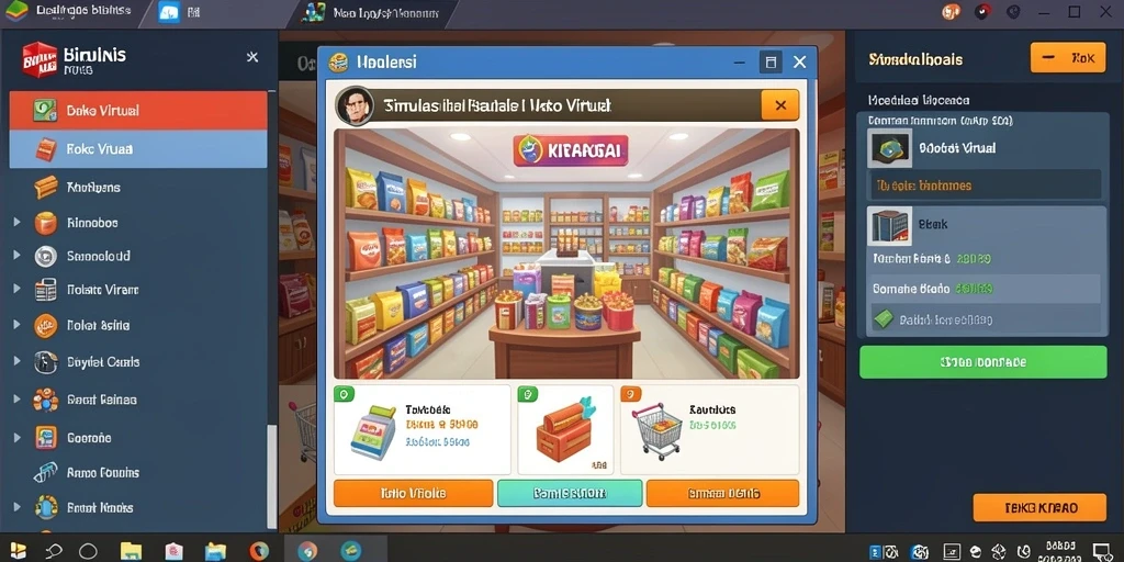 Tampilan antarmuka yang menarik dan user-friendly.