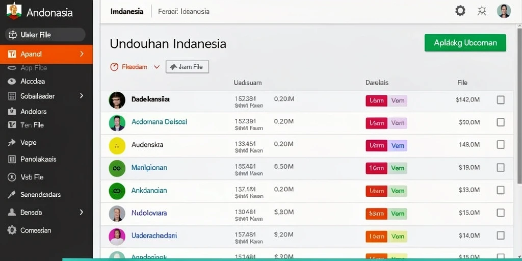 Tampilan antarmuka yang user-friendly dan menarik.