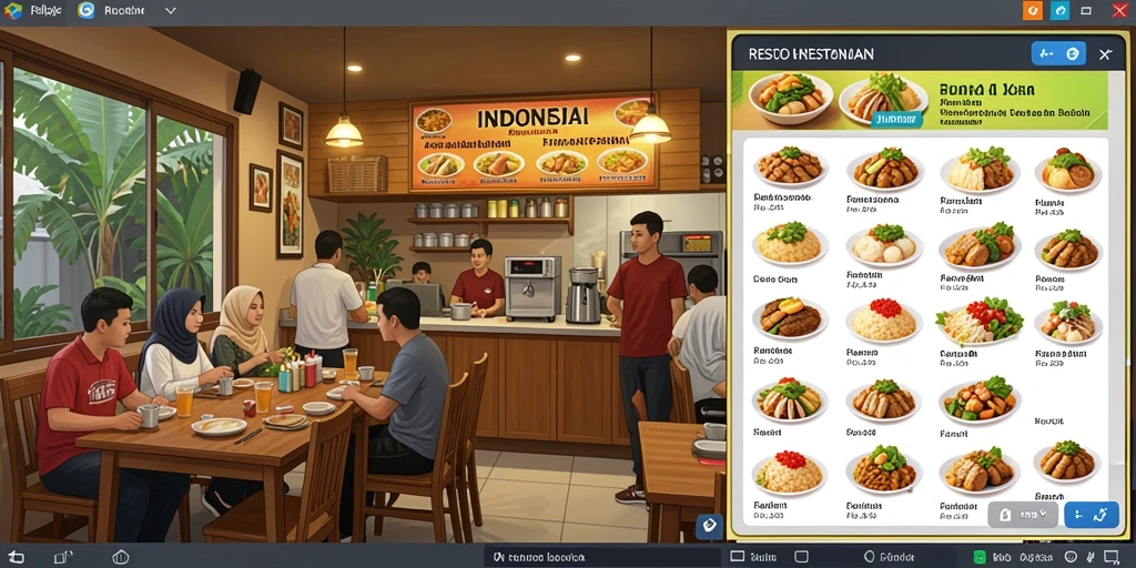 Tampilan awal permainan yang menarik dan modern.