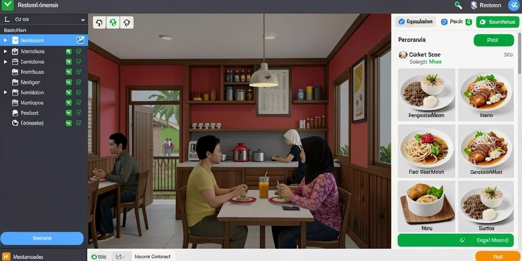 Tampilan awal yang menawan dan informatif.