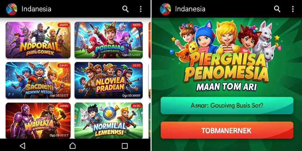 Tampilan antarmuka yang intuitif dan mudah dipahami.