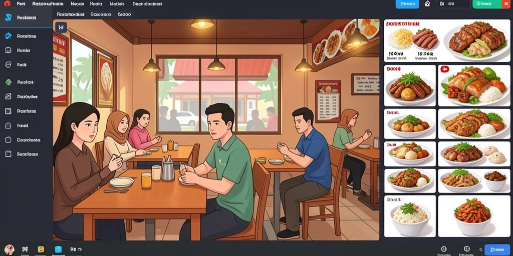 Tampilan antarmuka yang intuitif dan mudah digunakan.