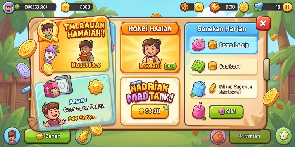 Tampilan antarmuka yang menarik dan mudah dinavigasi.