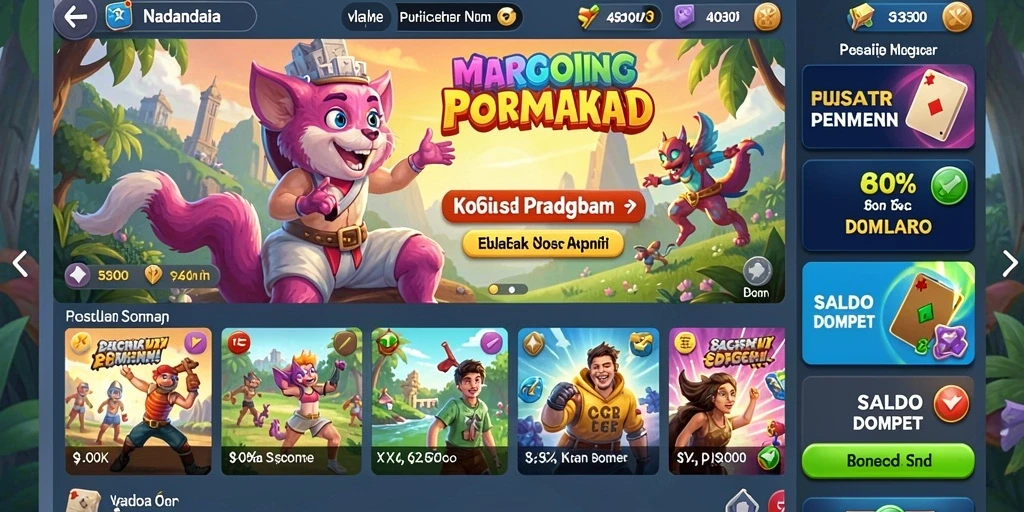 Tampilan antarmuka SENGTOTO yang menarik dan user-friendly.