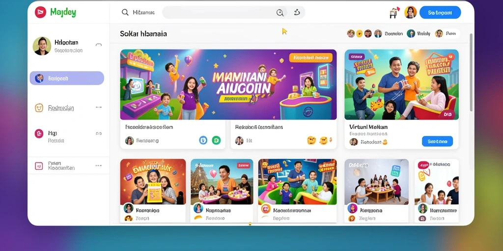 Tampilan antarmuka yang bersih dan mudah dinavigasi.