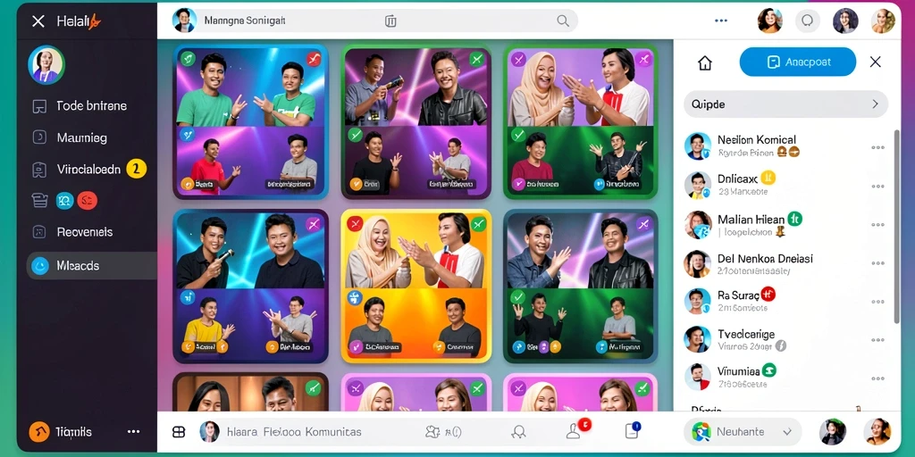 Tampilan antarmuka yang menarik dan mudah digunakan.